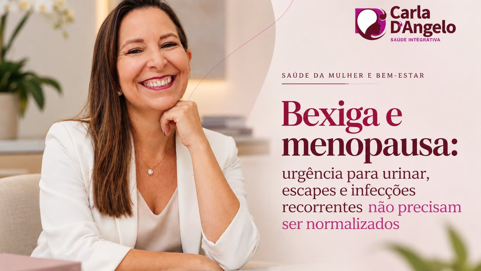 Bexiga e menopausa: urgência para urinar, escapes e infecções recorrentes não precisam ser normalizados